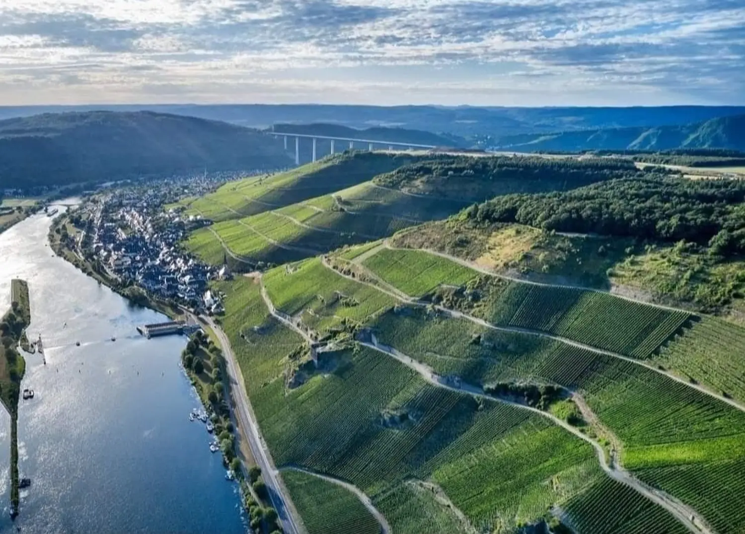  Luftaufnahme einer Landschaft