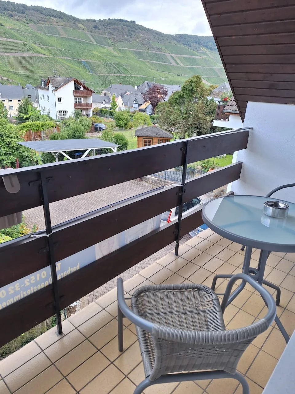 Gästehaus Barbara - Blick von der Terrasse