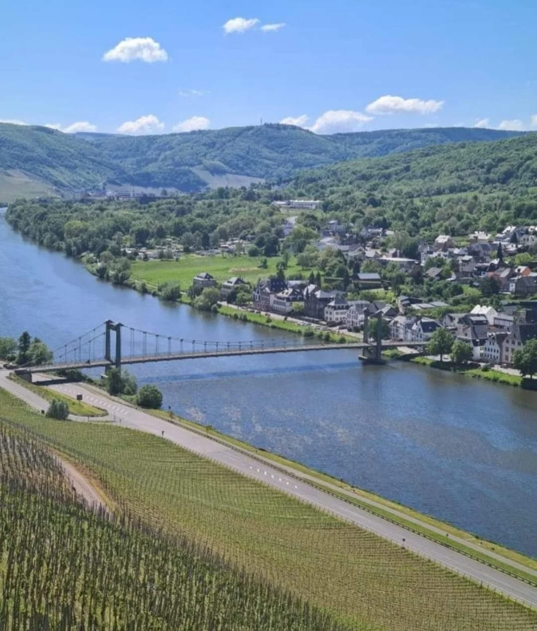 Gästehaus Barbara - Blick auf die Stadt, Brücke über den See